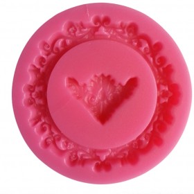 Силиконов калъп за кръгла Рамка с ъгъл